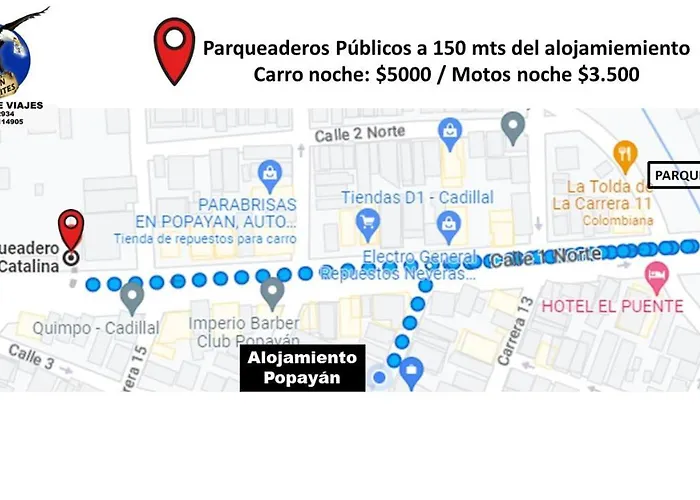 Alojamiento Popayan - Viajes Sin Limites